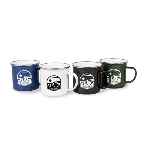 Enamel 16 oz Camping Mug