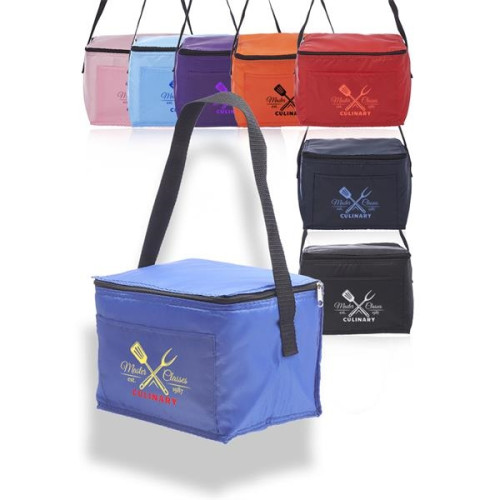 6 Pack Cooler Lunch Bags