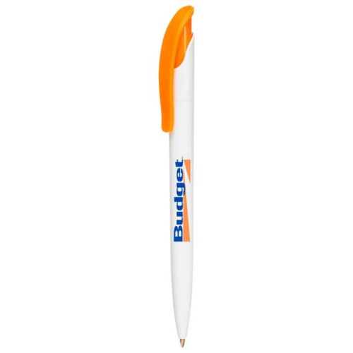 Full Color White Plastic Pen