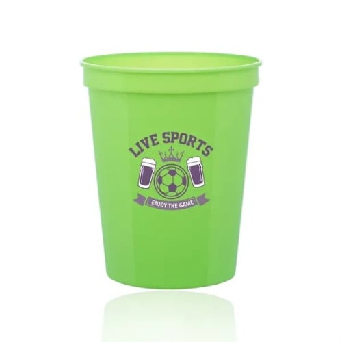 16 oz. Reusable Plastic Stadium Cup