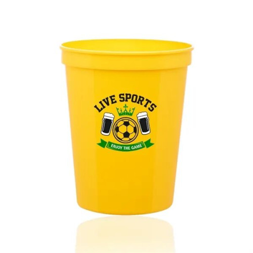 16 oz. Reusable Plastic Stadium Cup