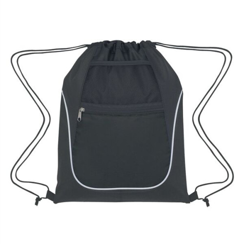 Drawstring Sports Pack With Dual Pockets