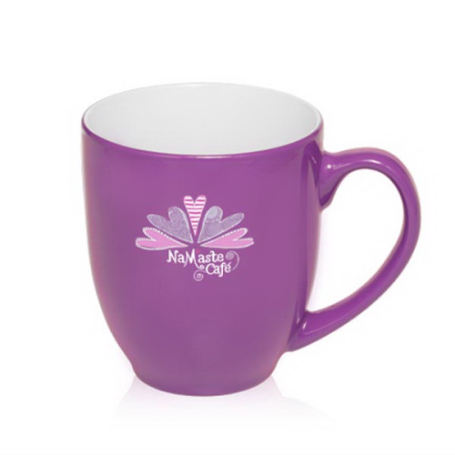 16 oz. Bright Colors Bistro Mugs