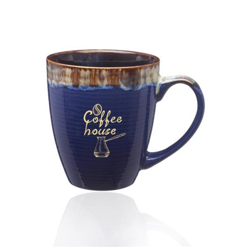 17 oz Water Color Drip Ceramic Mug