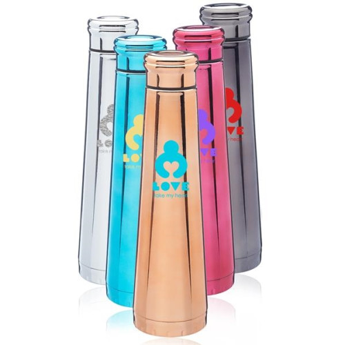 16 oz. Edge Metallic Water Bottles