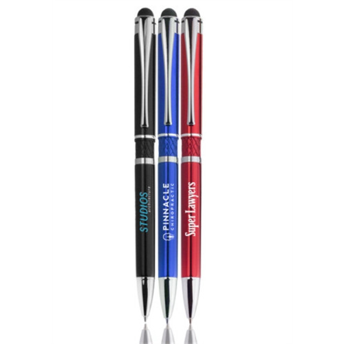 Diamond Accent Metal Stylus Pen