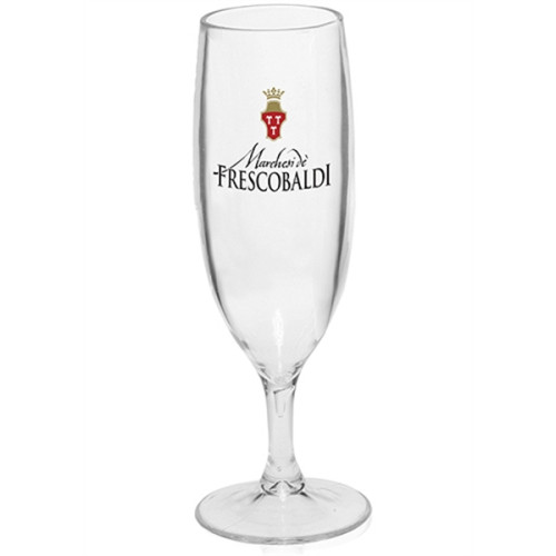 6.7 oz. Plastic Champagne Flutes