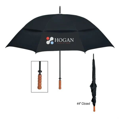 68" Arc Windproof Vented Umbrella