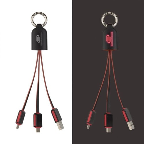 3-In-1 Light Up Charging Cables