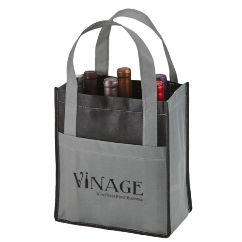 Toscana Six Bottle Non-Woven Wine Tote