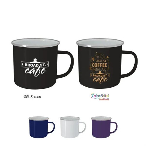 16 Oz. Enamel Campfire Mug