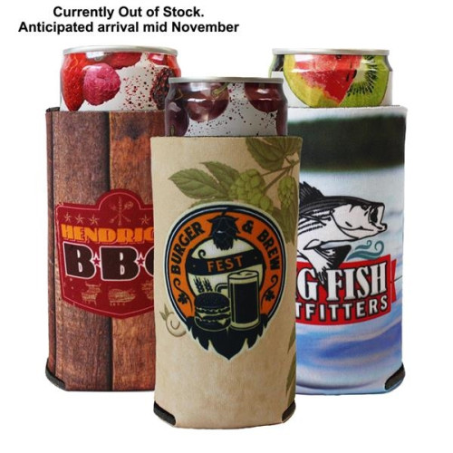 Sublimated Slim Can Cooler