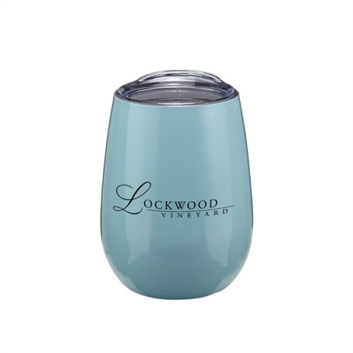 Vino Stainless Steel Stemless Wine Glass