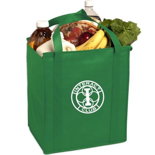 Insulated Large Non-Woven Grocery Tote