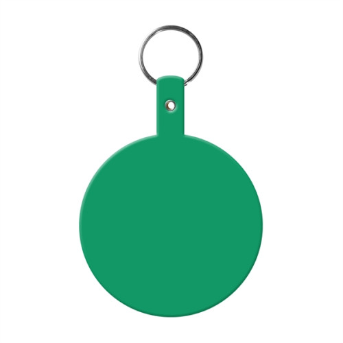 Large Circle Flexible Key Tag