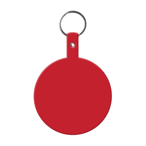 Large Circle Flexible Key Tag