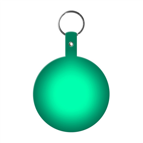 Large Circle Flexible Key Tag