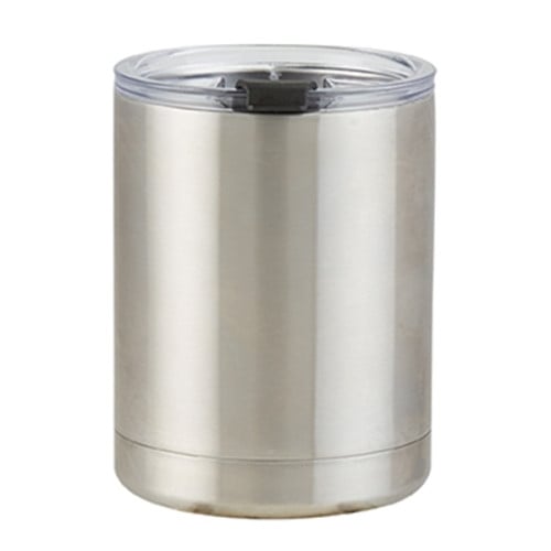 10 oz. Stainless Steel Low Ball Tumbler