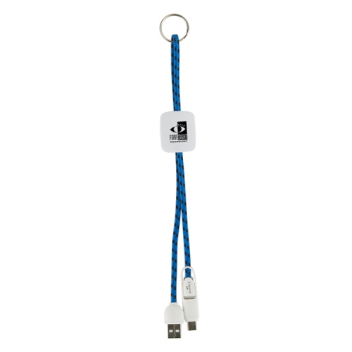 3-in-1 Fabric Charge-It Cable