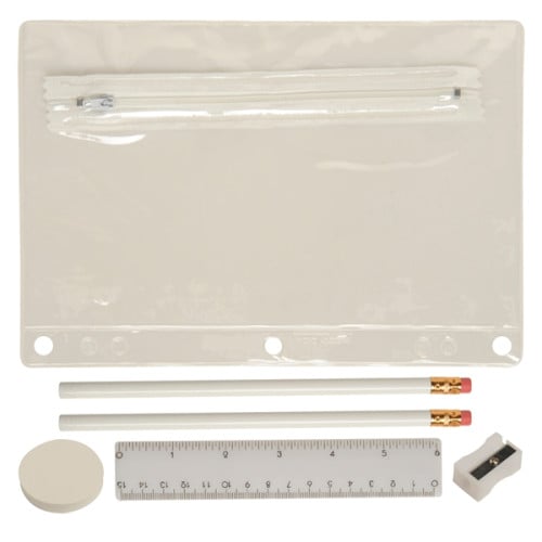 Translucent Deluxe School Kit - Imprinted Contents