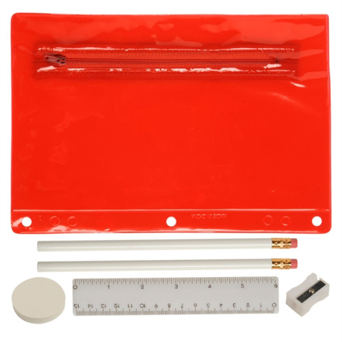 Translucent Deluxe School Kit - Imprinted Contents