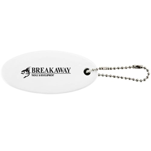 Oval Floater Key Tag