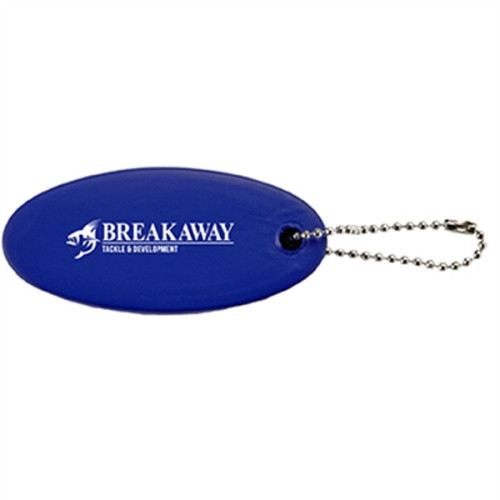 Oval Floater Key Tag