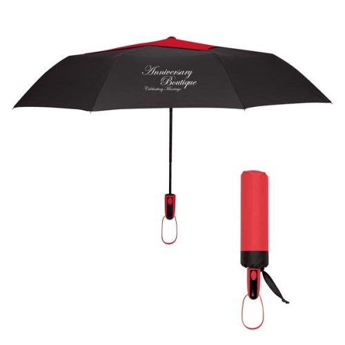 44" Arc Telescopic Diamond Top Vented Umbrella