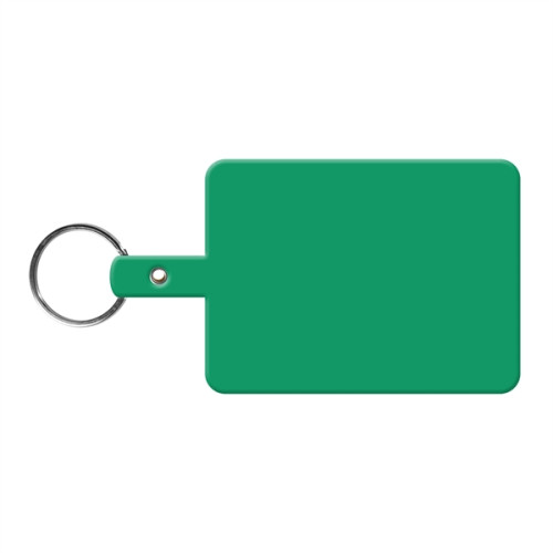 Large Rectangle Flexible Key Tag