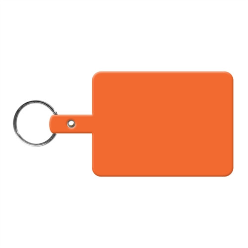 Large Rectangle Flexible Key Tag