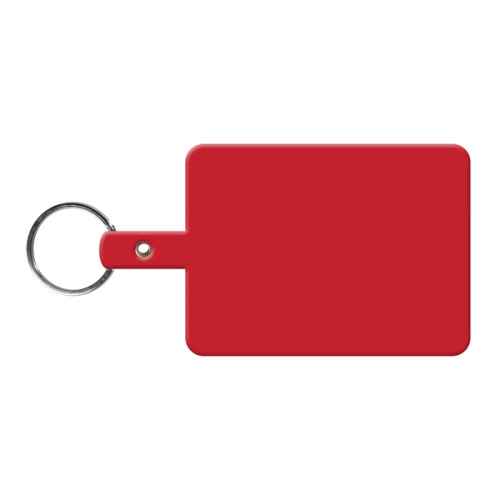 Large Rectangle Flexible Key Tag