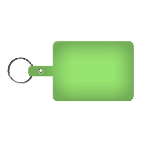 Large Rectangle Flexible Key Tag