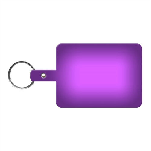 Large Rectangle Flexible Key Tag