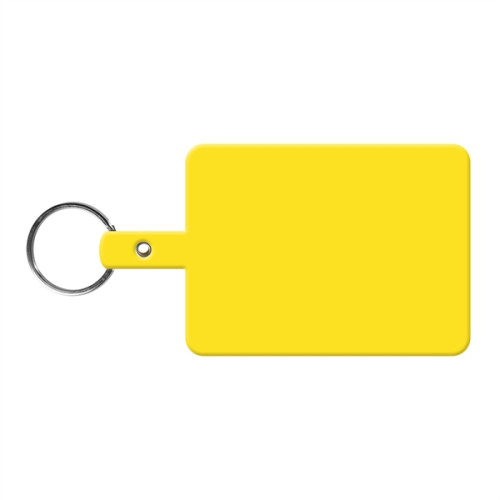 Large Rectangle Flexible Key Tag