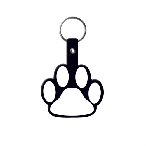 Paw Flexible Key Tag