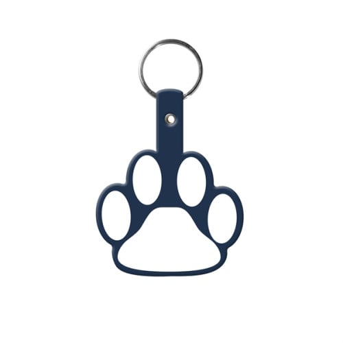 Paw Flexible Key Tag