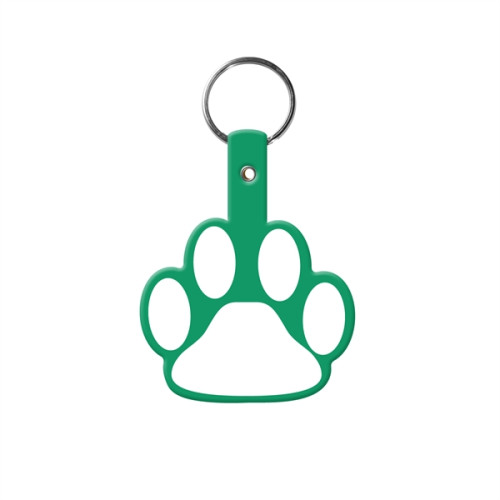 Paw Flexible Key Tag