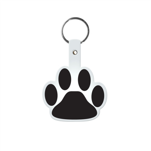 Paw Flexible Key Tag