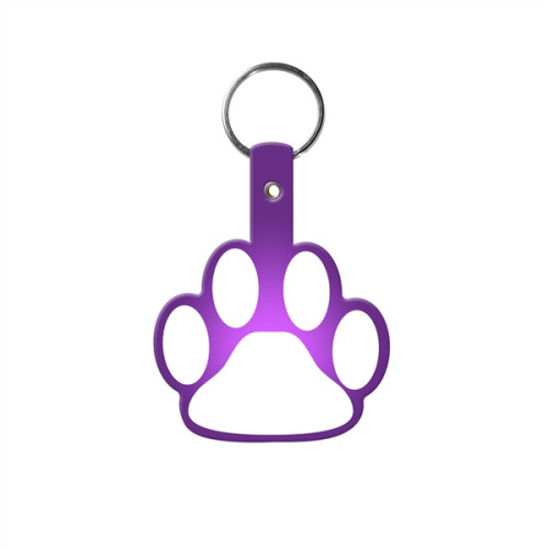 Paw Flexible Key Tag