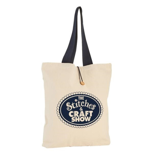 11.5 oz. Portland Button-Up Canvas Tote Bag