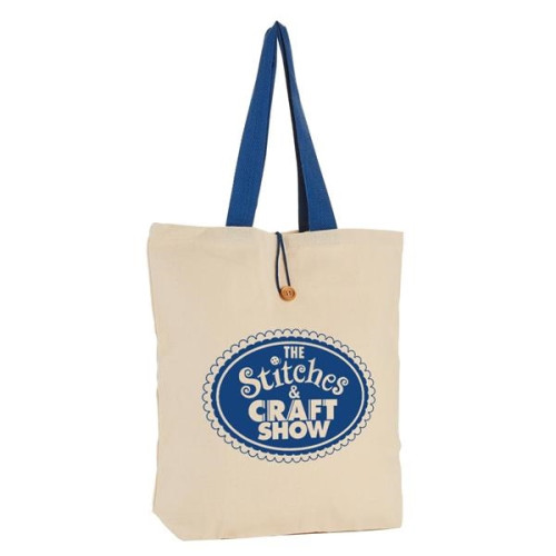 11.5 oz. Portland Button-Up Canvas Tote Bag