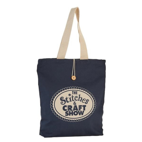 11.5 oz. Portland Button-Up Canvas Tote Bag