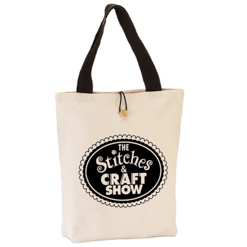 11.5 oz. Portland Button-Up Canvas Tote Bag