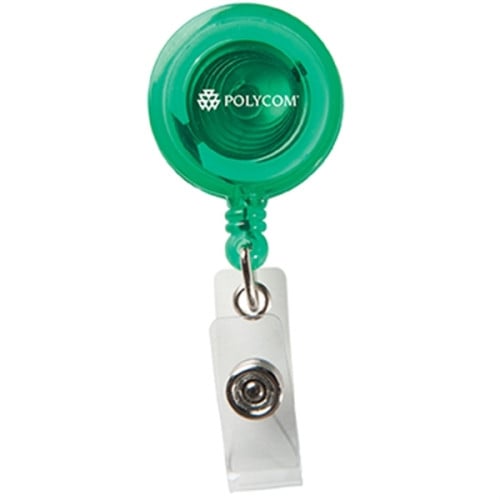 Round Secure-A-Badge with Alligator Clip