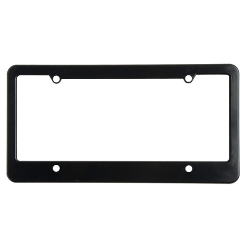 License Plate Frame (4 Holes - Straight Bottom)
