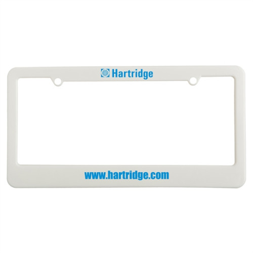 License Plate Frame (2 Holes - Straight Bottom)
