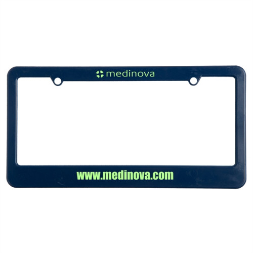 License Plate Frame (2 Holes - Straight Bottom)