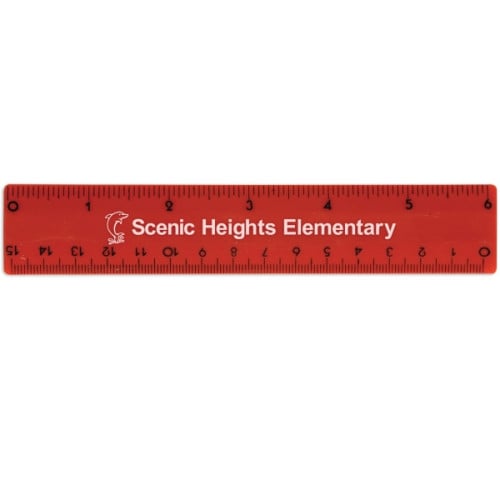 6" Plastic Ruler