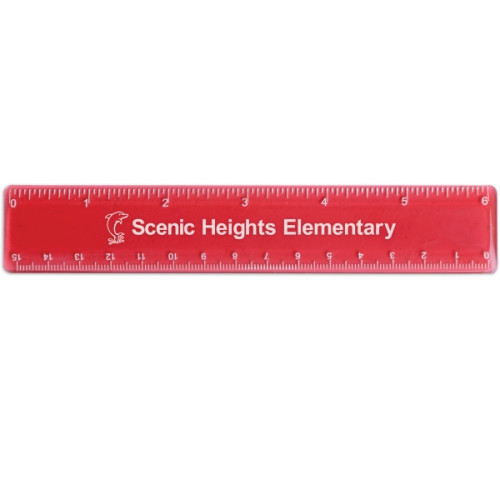 6" Plastic Ruler