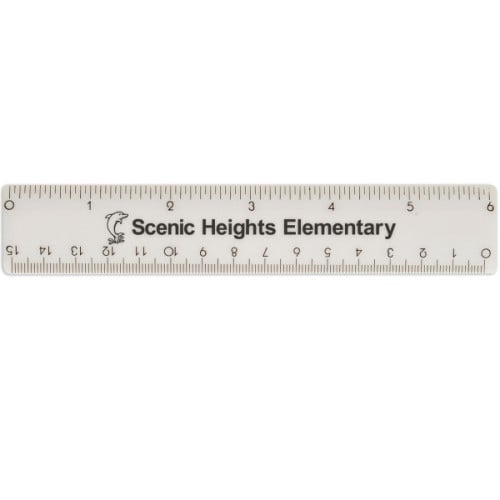 6" Plastic Ruler